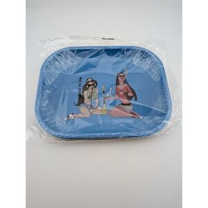 Smoke Arsenal‎ Premium Metal Rolling Tray Jasmine Hookah Get High Ashtray New